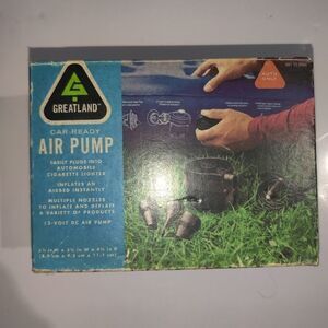 Greatland car ready air pump 12v